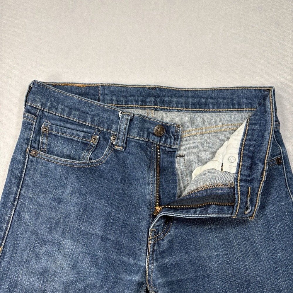 Levi's 510 Jeans Men's Size 32x32 Actual 32X 27.5 Blue Slim. - Picture 5 of 13